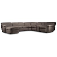 Sleeper Sectional with Power Recliner