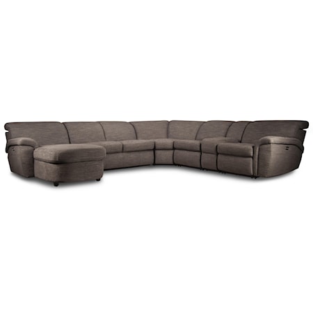 Astra Sleeper Sectional with Power Recliner