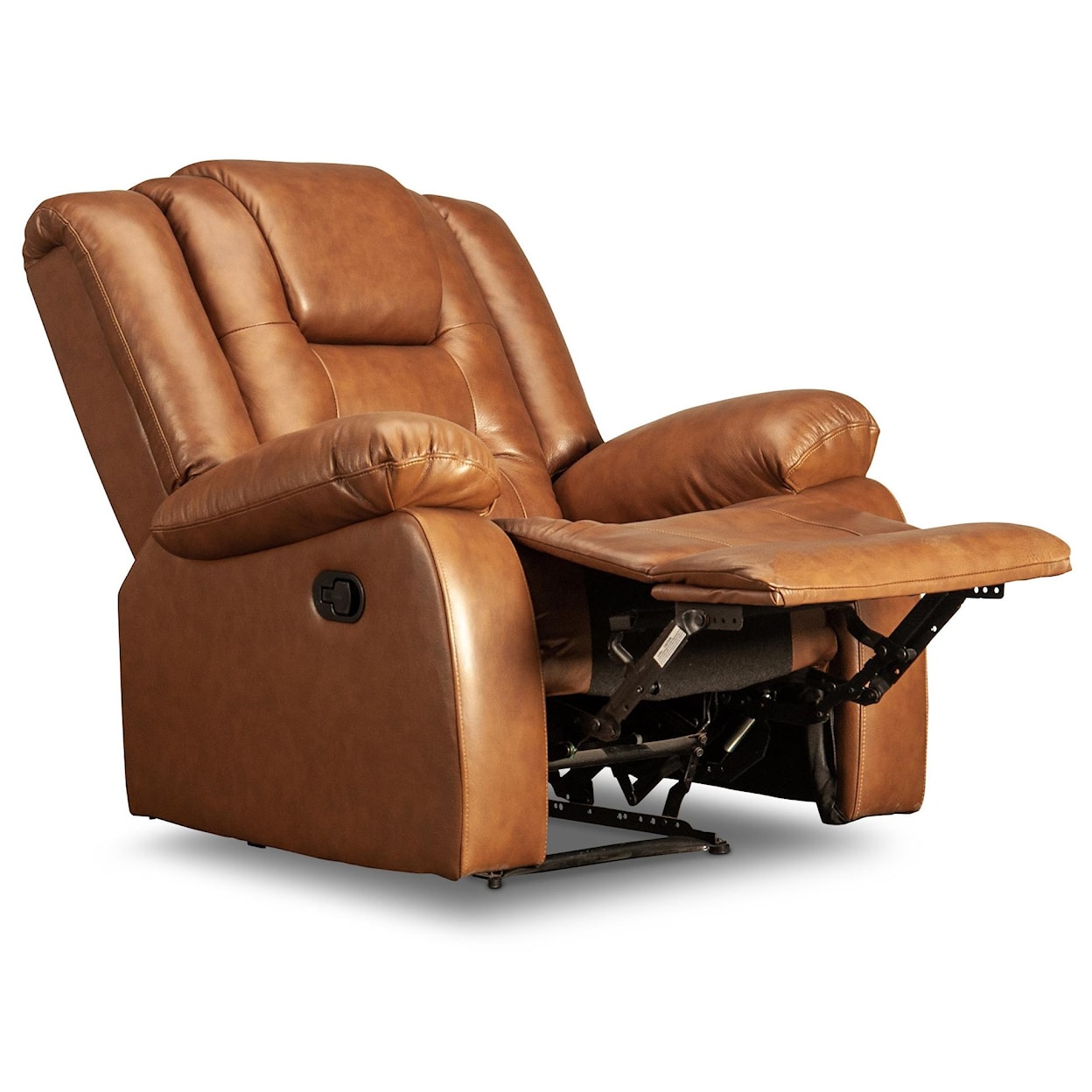 Vogue Home Furnishings Tully Tully Leather Match Recliner