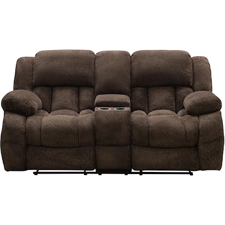 Reclining Console Loveseat