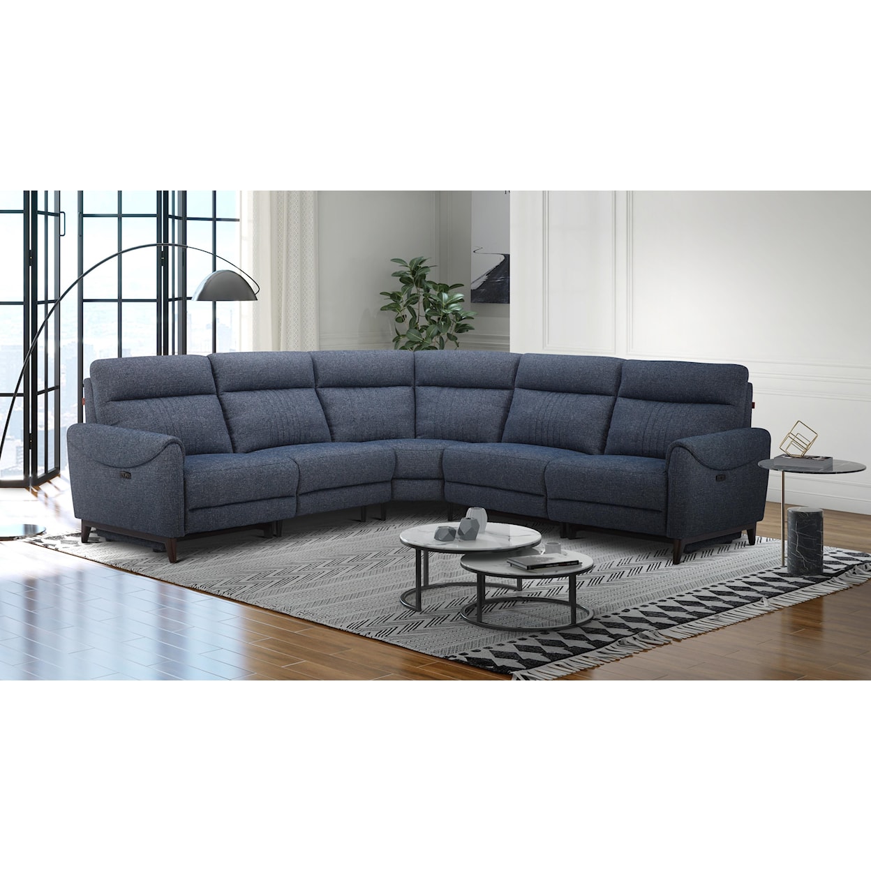 Warehouse M 813 Power Reclining Sectional