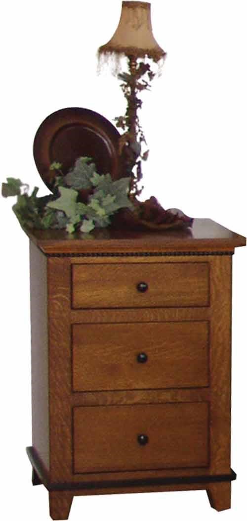3 Drawer Nightstand
