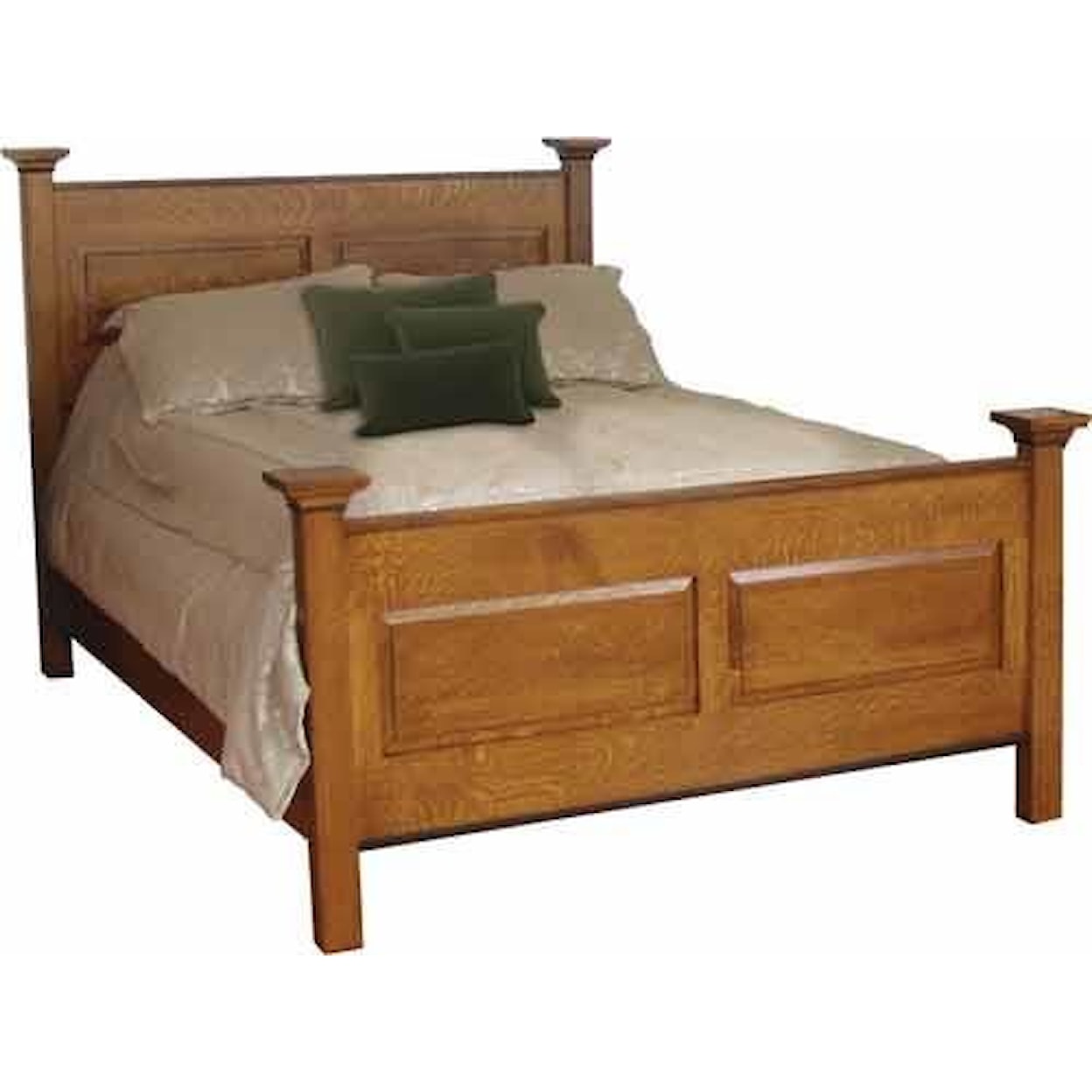 Wayside Custom Furniture Brookstone Queen Bed