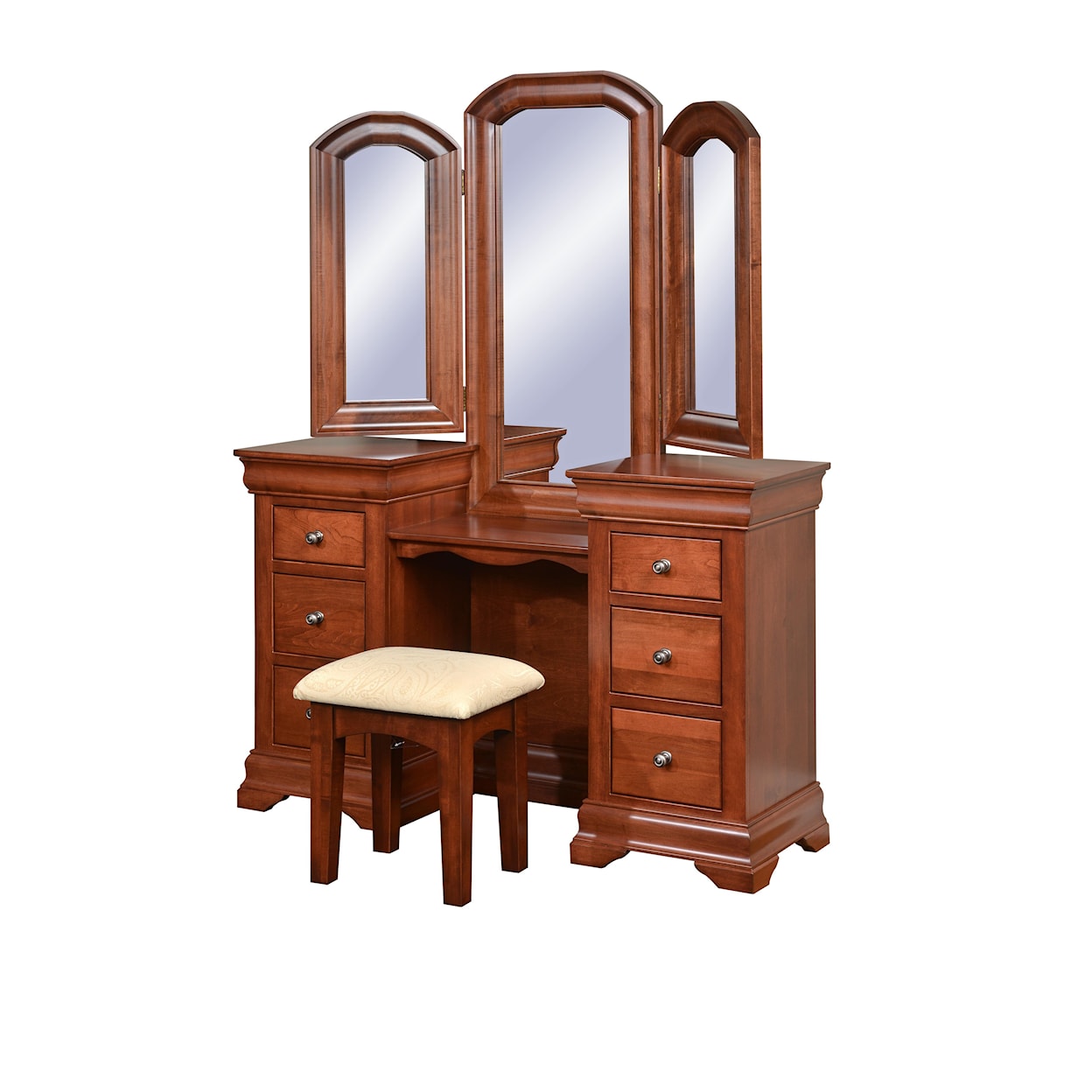 Wayside Custom Furniture Chateau Vanity & Mirror