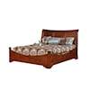 Wayside Custom Furniture Chateau King Sleigh Bed With Side Storage