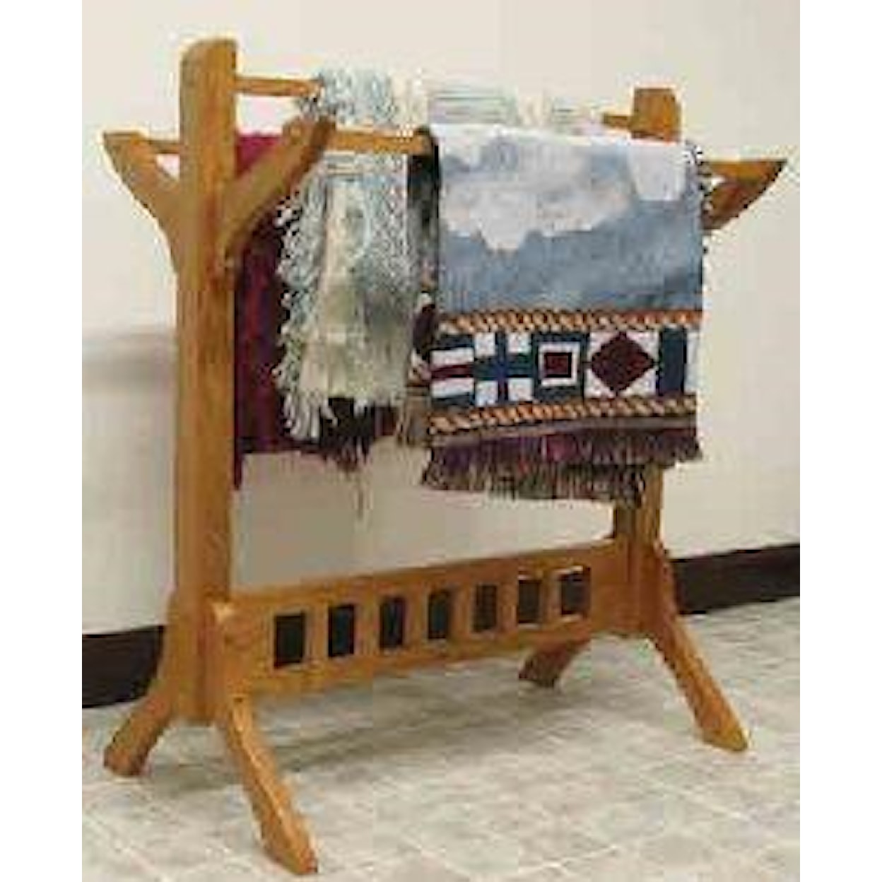 Wayside Custom Furniture Quilt Racks Mission Quilt Rack