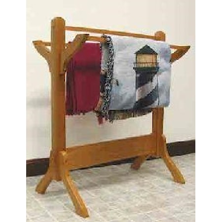 Shaker Quilt Rack