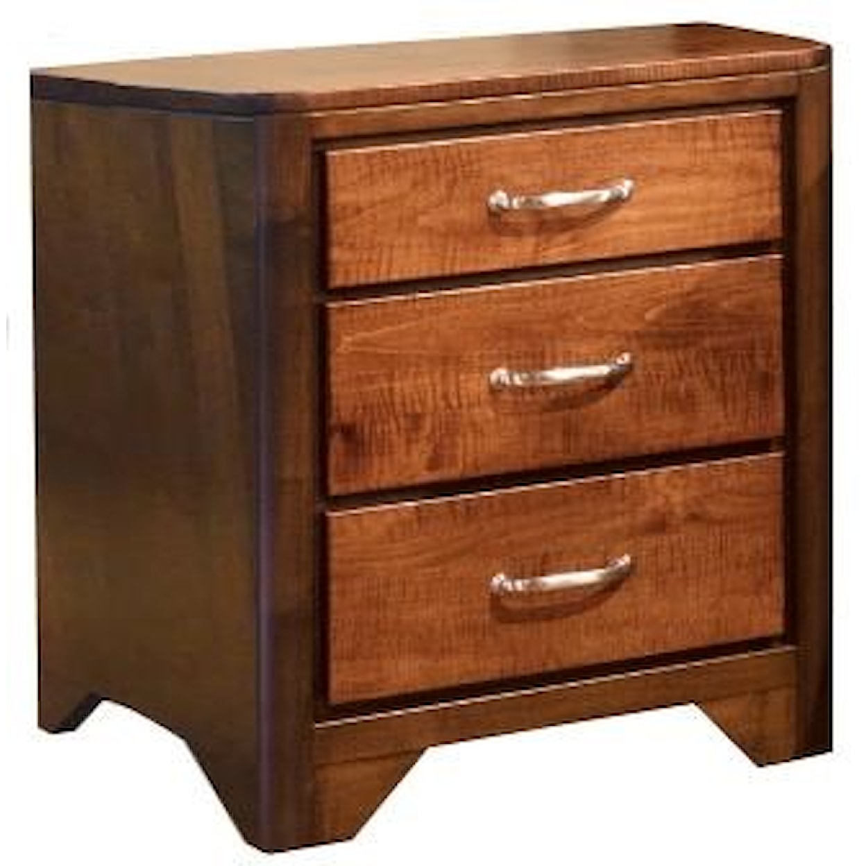 Deer Valley Woodworking London 3 Drawer Nightstand