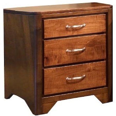 3 Drawer Nightstand