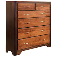 London 6 Drawer Large Chest