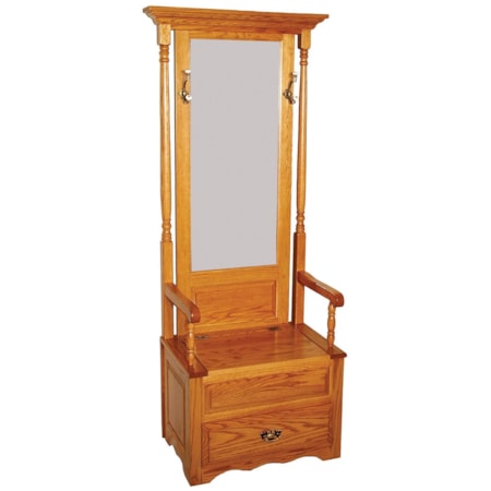 Deluxe Hall Seat with Drawer