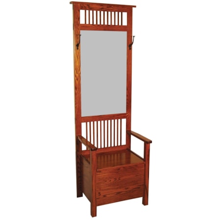 24" Mission Hall Seat