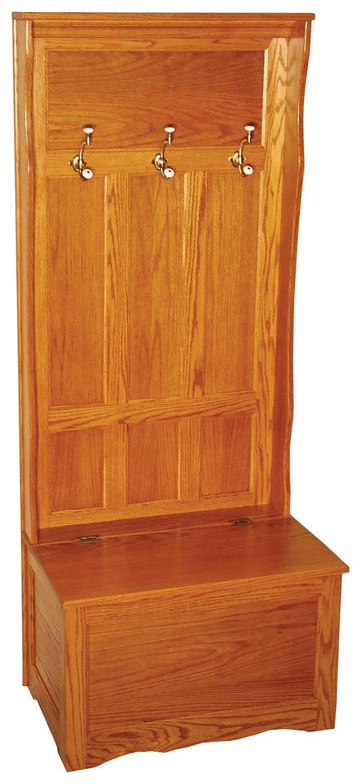 Wayside Custom Furniture Hall Seats 30" Traditional Hall Seat