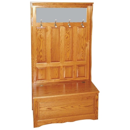 42" Traditional Hall Seat