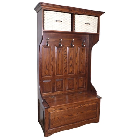 Basket Top Hall Seat