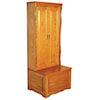 Wayside Custom Furniture Hall Seats Enclosed Hall Seat