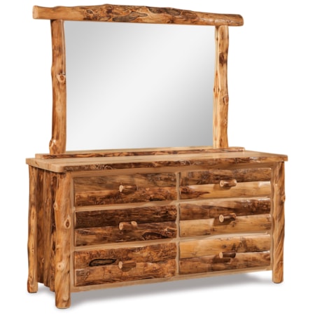 6 Drawer & Mirror