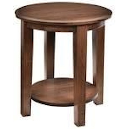 22" Round End Table