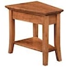 Hopewood Carlisle Shaker Wedge End Table