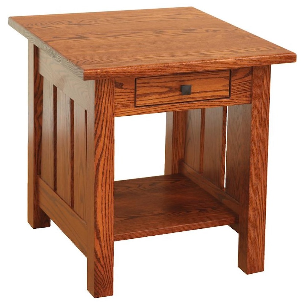 Hopewood Canted Mission End Table