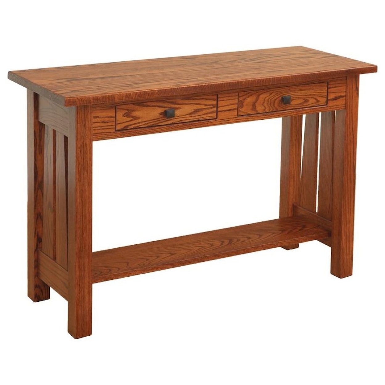 Hopewood Canted Mission Sofa Table