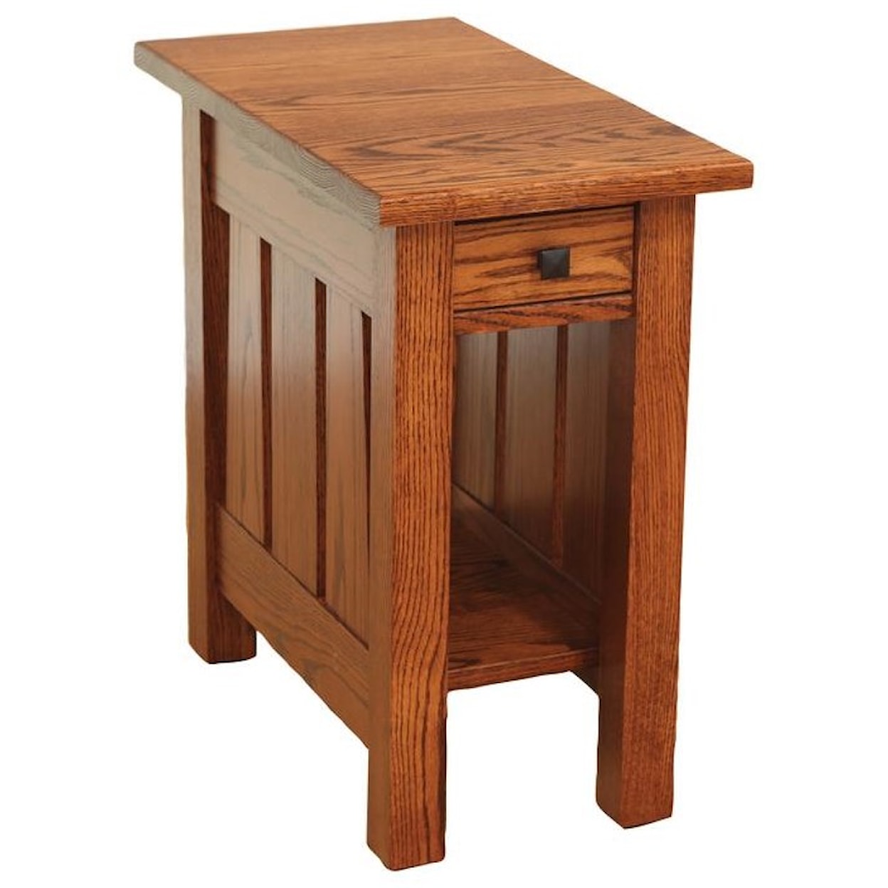 Hopewood Canted Mission Chairside Table