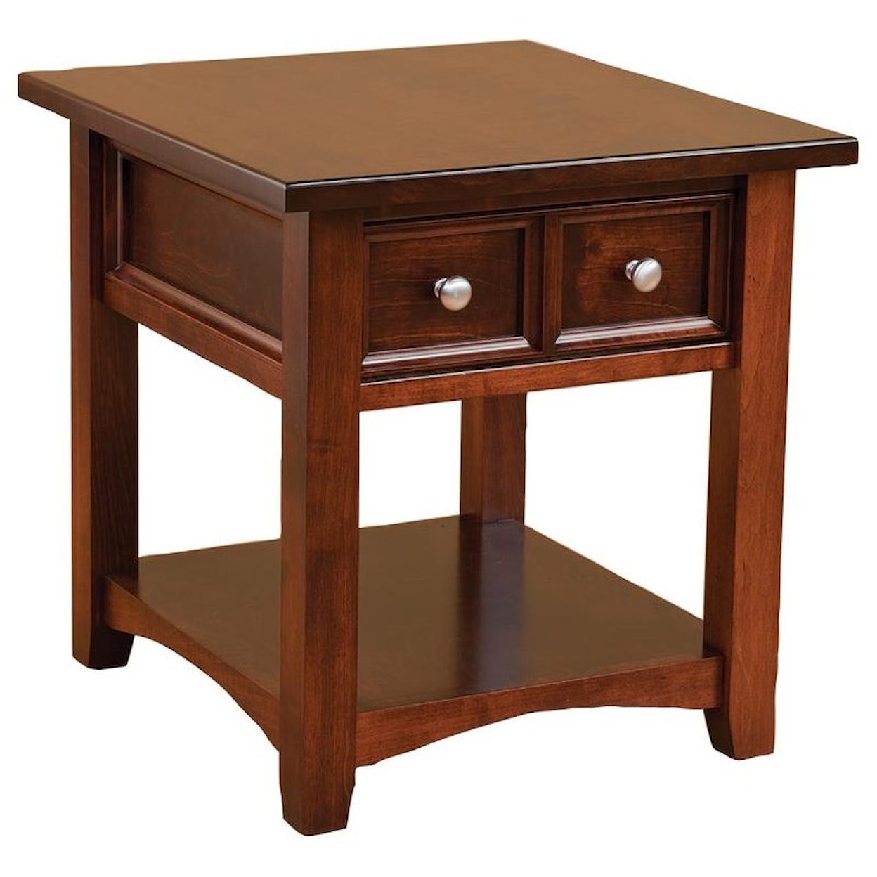 Hopewood Open Garnet Hill End Table