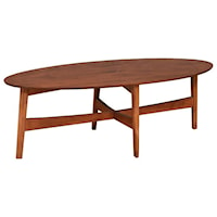 Oval Cocktail Table