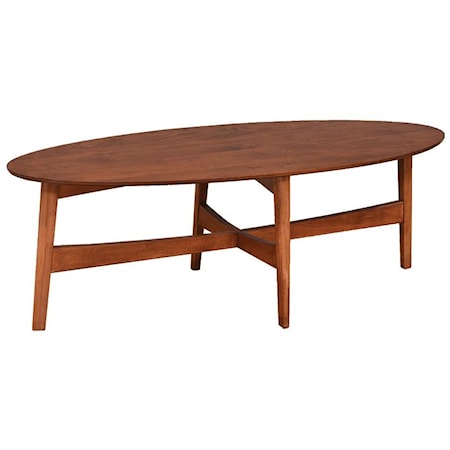 Oval Cocktail Table