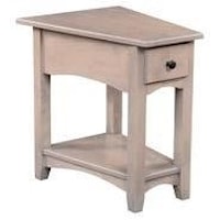 Wedge End Table