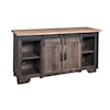 Wayside Custom Furniture Solid Wood TV Stands 62" Barn Door TV Stand