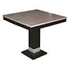 Wayside Custom Furniture Kountry Knob Alcoe Single Pedestal Table