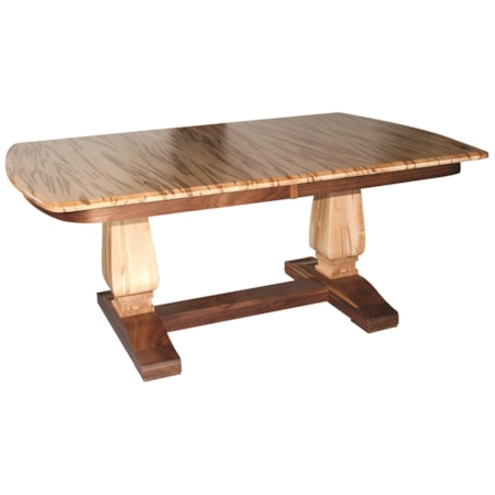 Bassett Double Pedestal Table