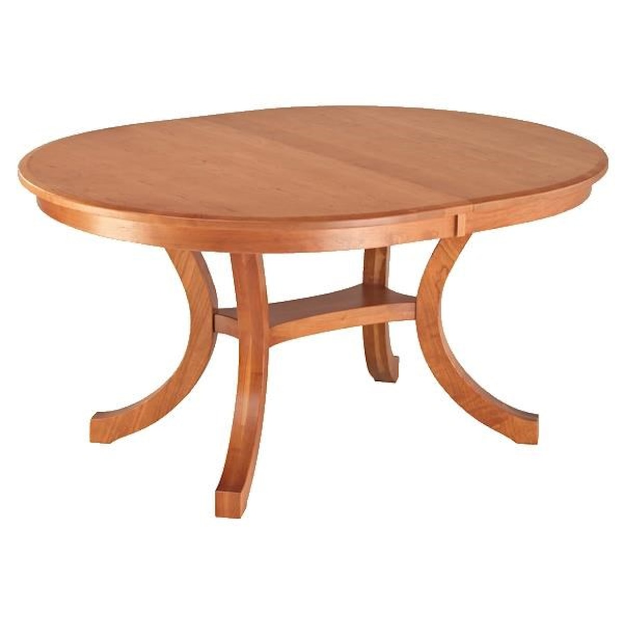 Wayside Custom Furniture Kountry Knob Carlisle Double Pedestal Table