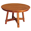 Wayside Custom Furniture Kountry Knob Colbran Single Pedestal Table