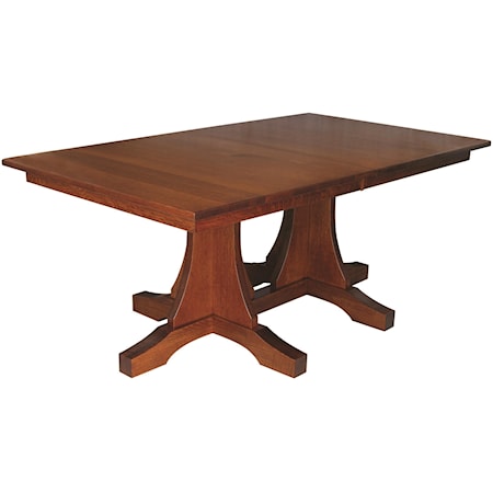 Copper Creek Double Pedestal Table