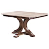 Wayside Custom Furniture Kountry Knob Corsica Single Pedestal Table