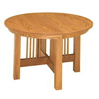 Craftsman Single Pedestal Table