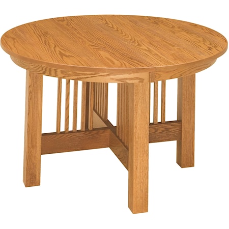 Craftsman Single Pedestal Table