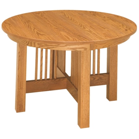 Craftsman Single Pedestal Table