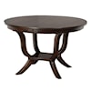 Wayside Custom Furniture Kountry Knob Kinsley Single Pedestal Table