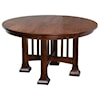 Wayside Custom Furniture Kountry Knob Mesa Single Pedestal Table