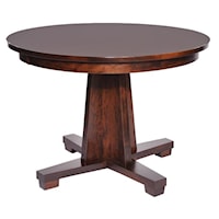 Modern Single Pedestal Table