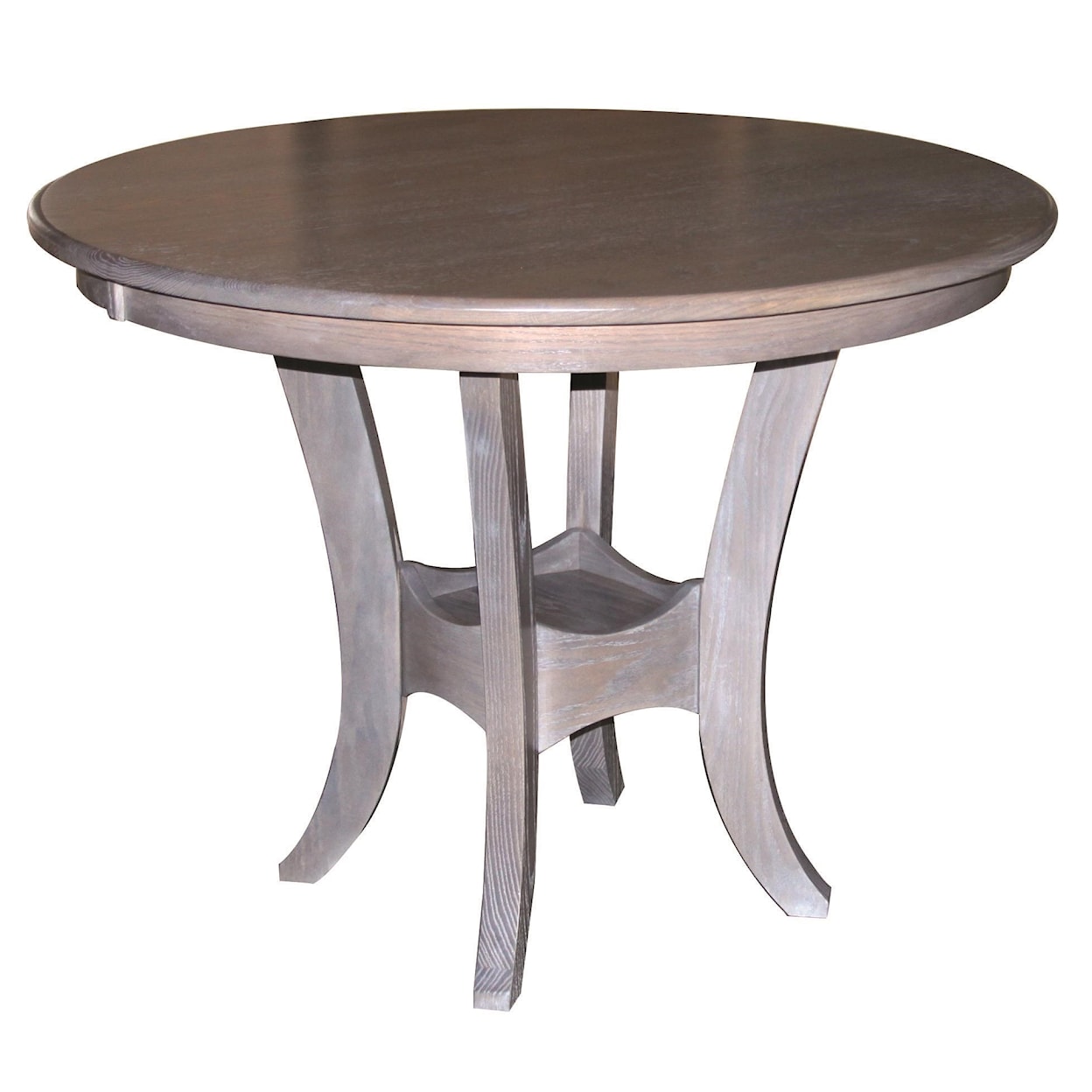 Wayside Custom Furniture Kountry Knob Sierra Single Pedestal Table