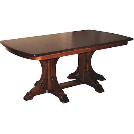 Buckeye Double Pedestal Table