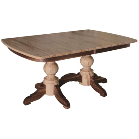 Kowan Double Pedestal Table