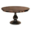 Wayside Custom Furniture Kountry Knob Westbrook Single Pedestal Table