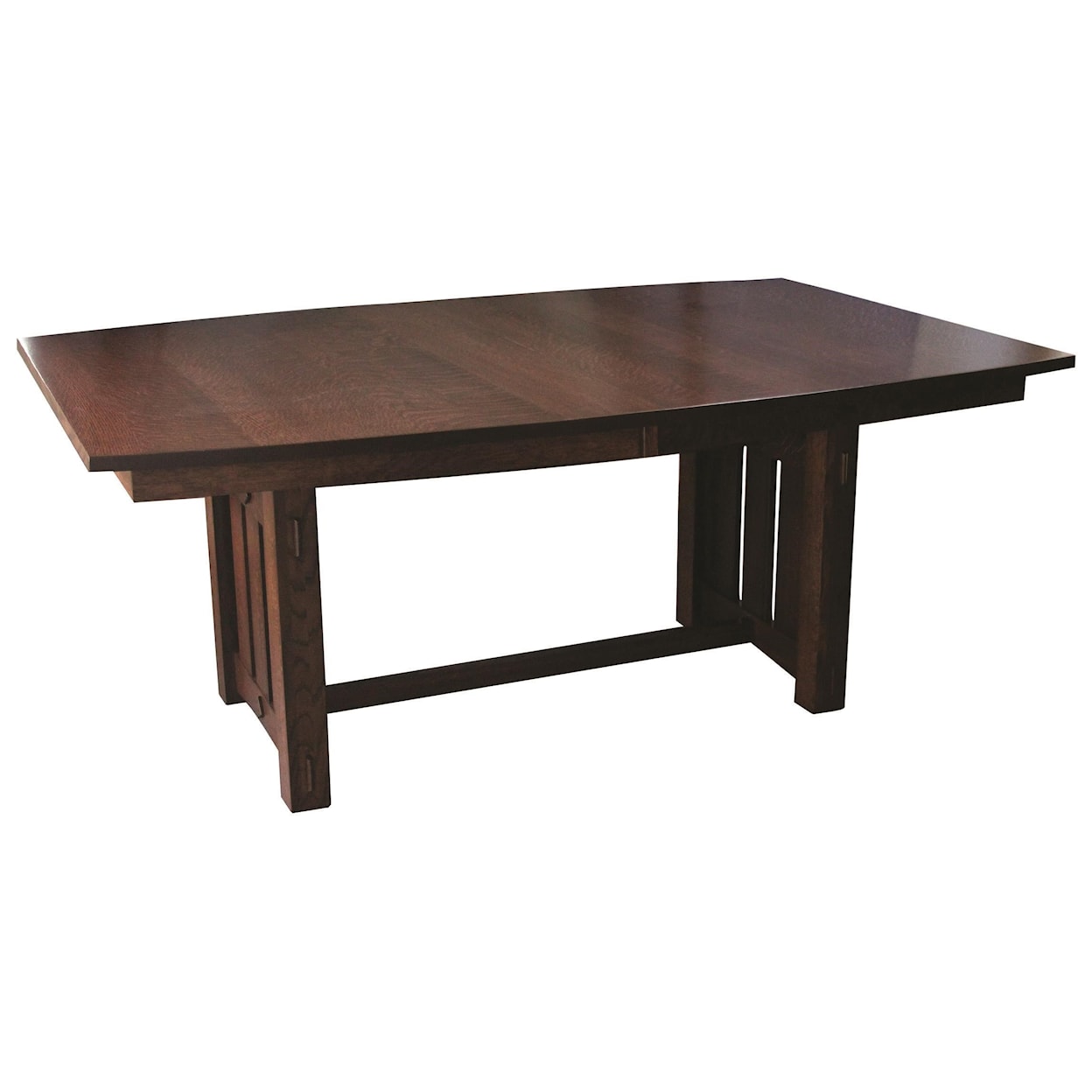 Wayside Custom Furniture Trestle Tables Accent Mission