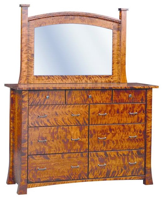 9 Drawer Dresser &amp; Mirror