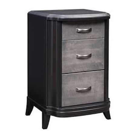 Small 3 Drawer Nightstand